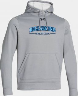 Men's Armour Storm Hoody, True Grey Heather